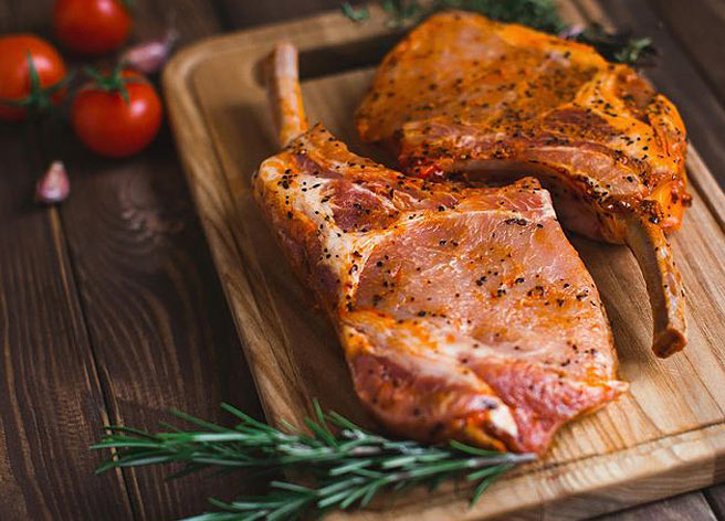 Стейки в маринаде